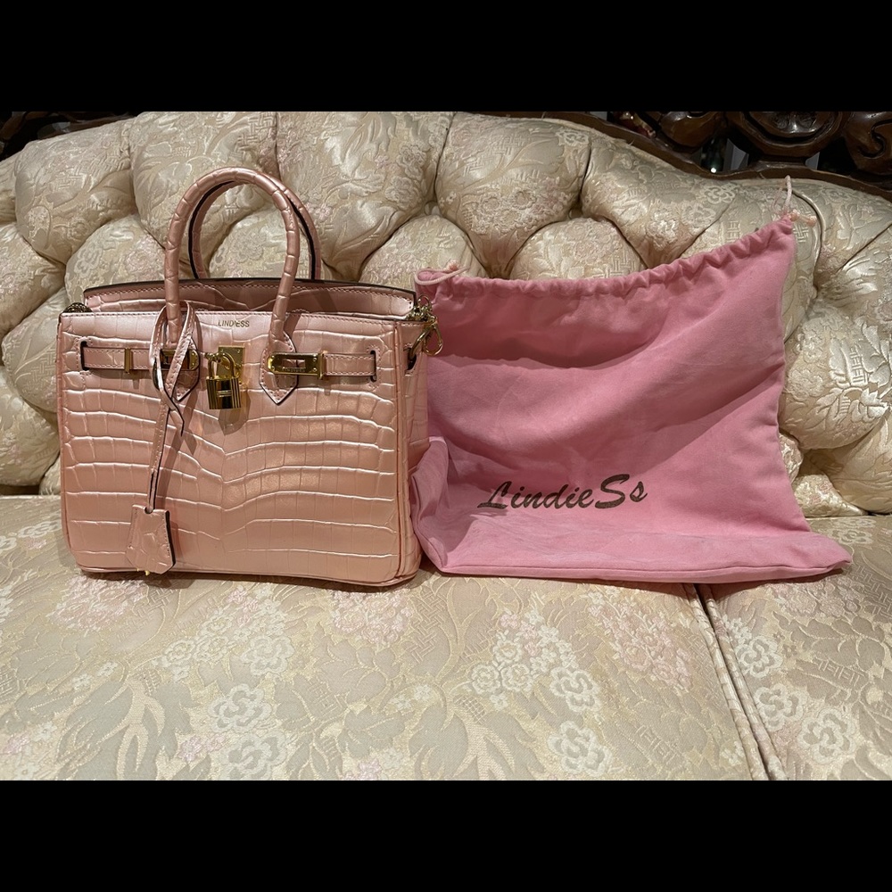 Lindiess Pink Handbag Original